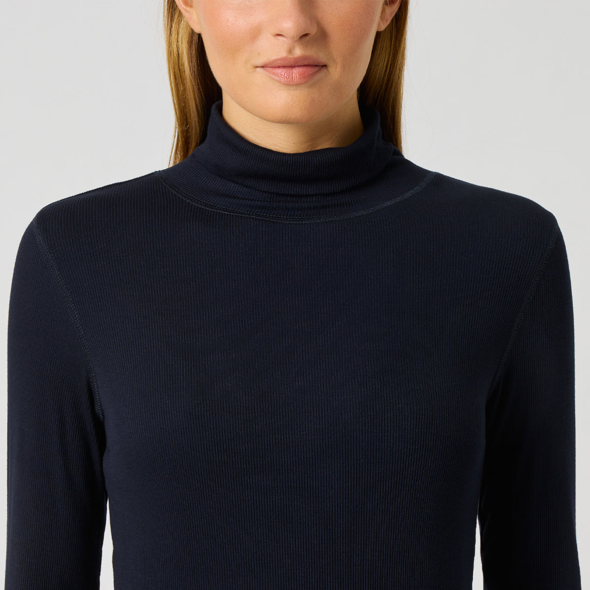 Daily Sports Ancona LS Roll Neck - Dame
