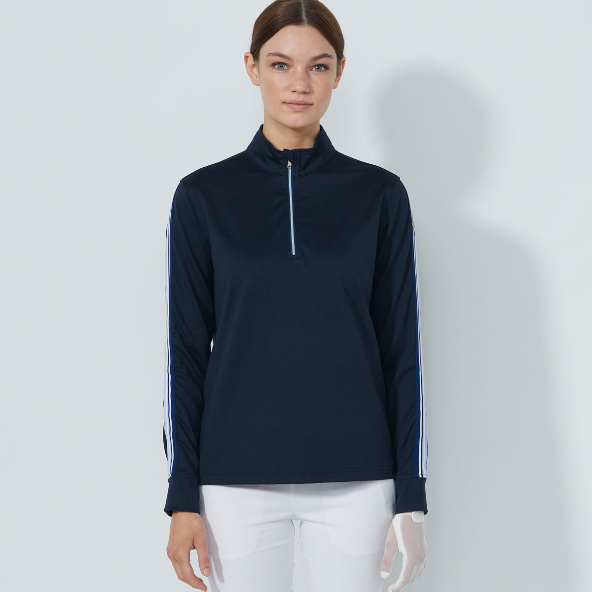 Daily Sports Peach Long Sleeve half Neck ½-zip - dame