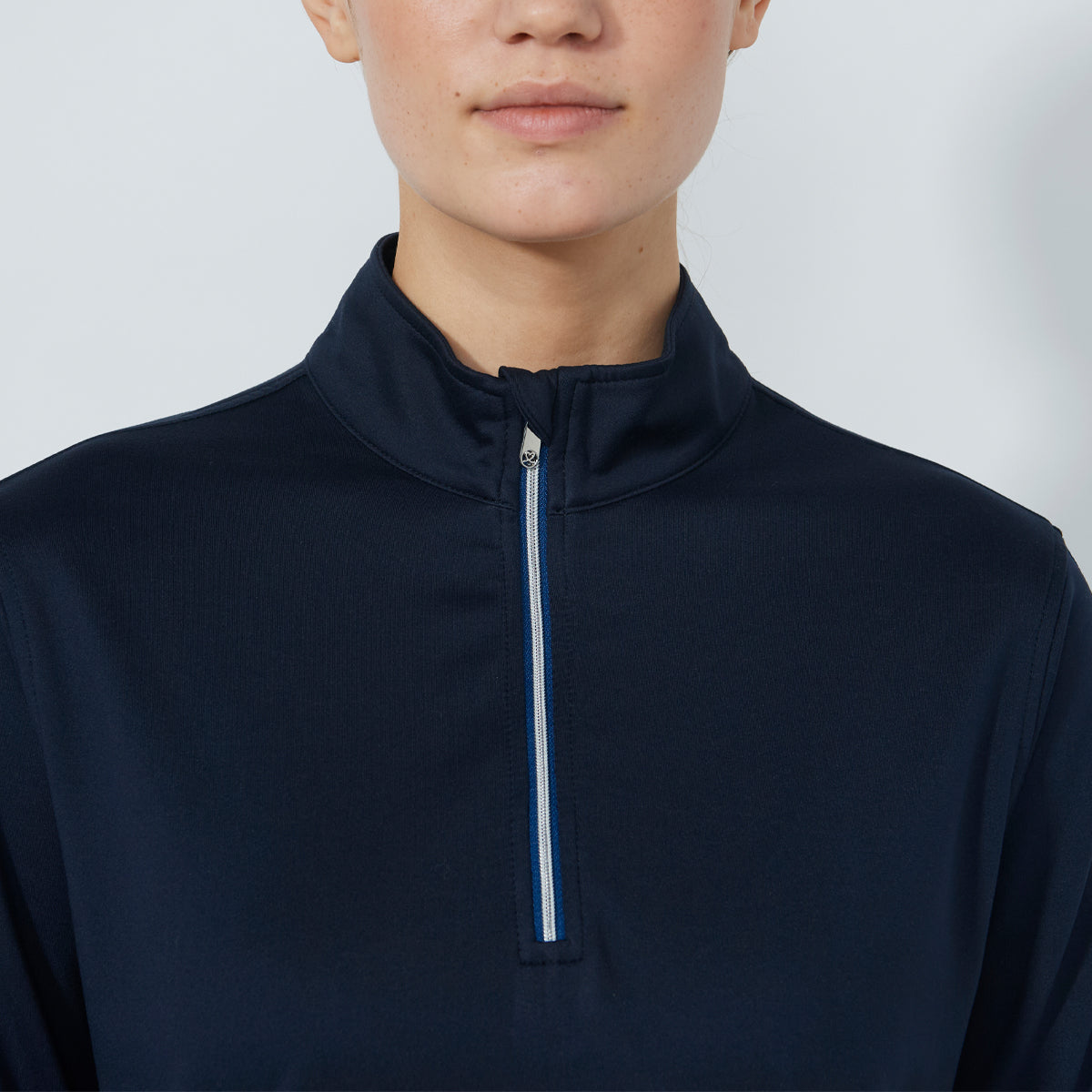 Daily Sports Peach Long Sleeve half Neck ½-zip - dame