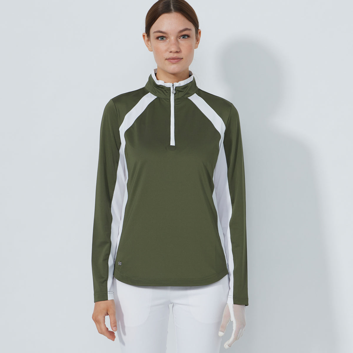 Daily Sports Panel Long Sleeve Neck ¼-zip