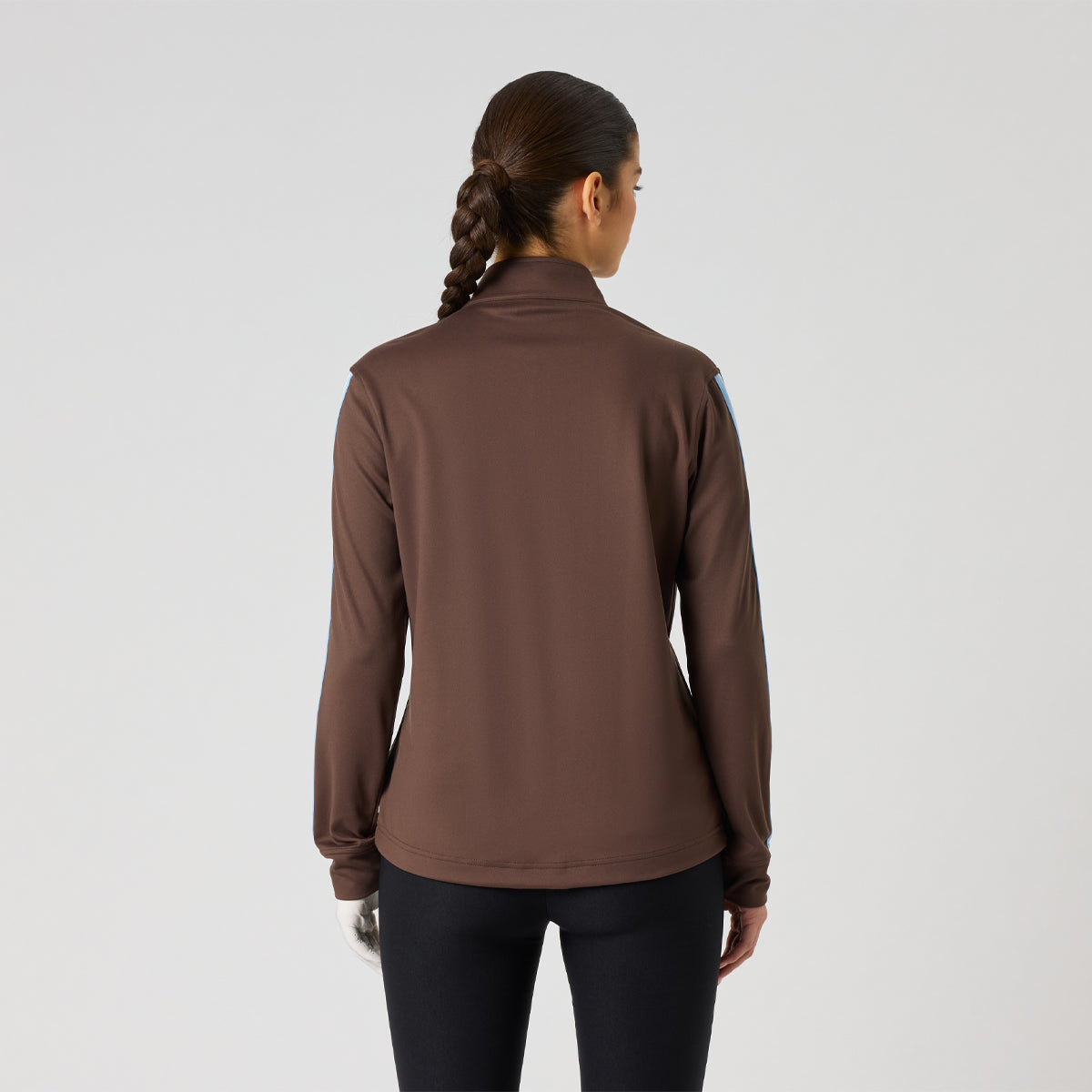 Daily Sports Peach LS Half Neck - Dame