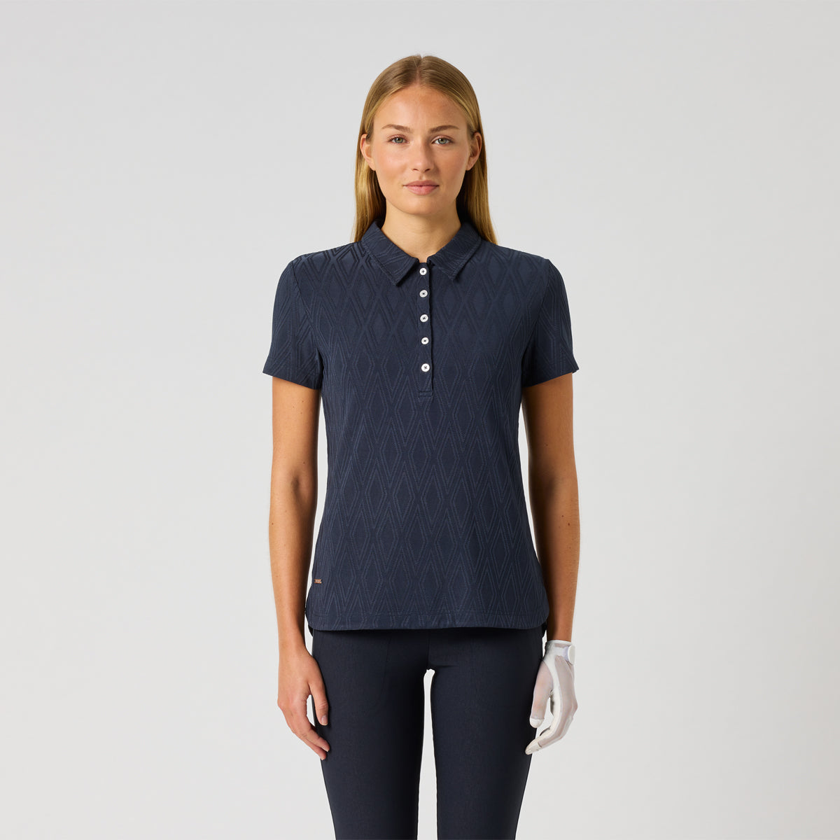 Daily Sports Graphic Jaquard SS polo - Dame