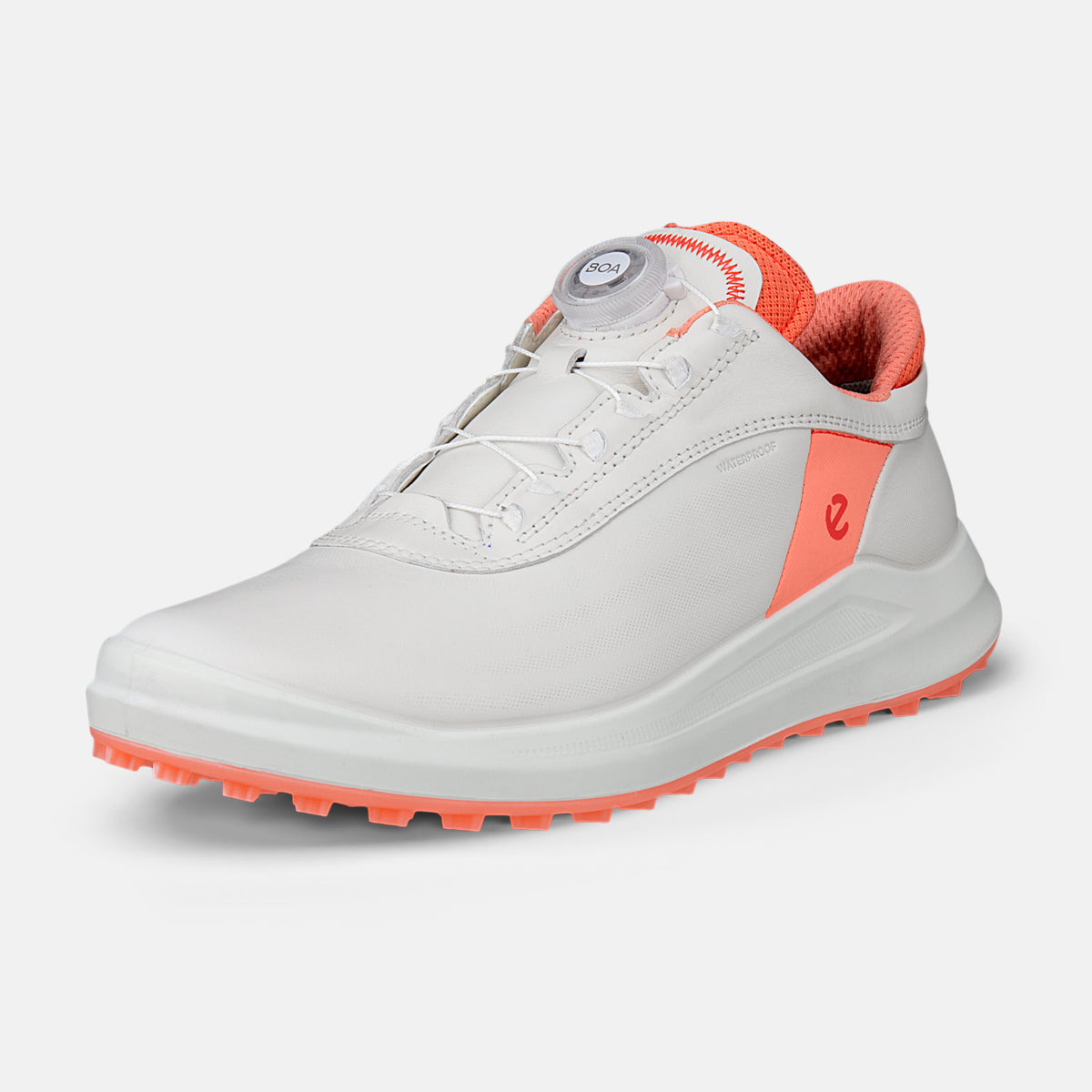 Ecco Core BOA - Hvid/koral - Dame