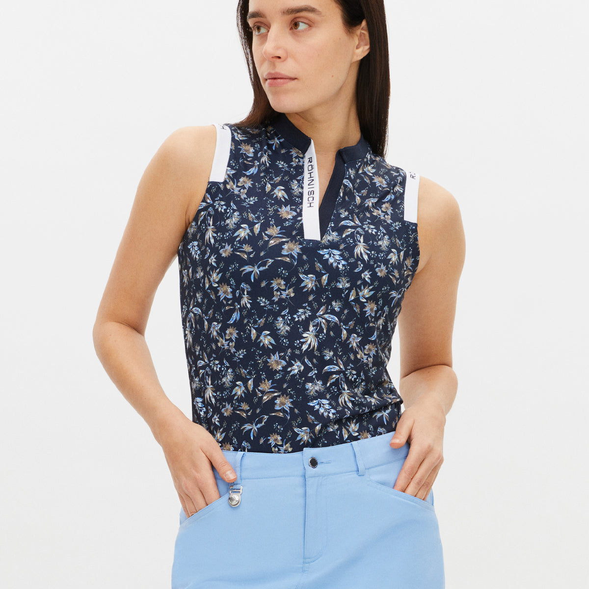 Röhnisch Abby Sleeveless polo - Dame