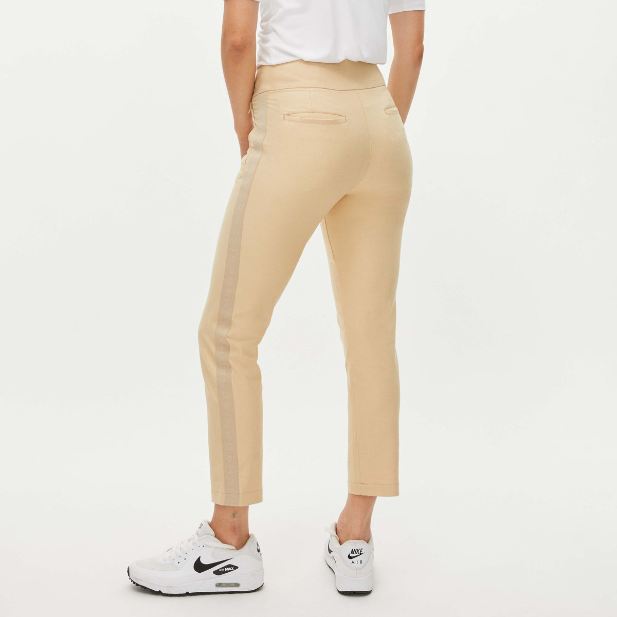 Röhnisch Kay women's pants in a stylish design, showcasing the fabric and fit suitable for active lifestyles.