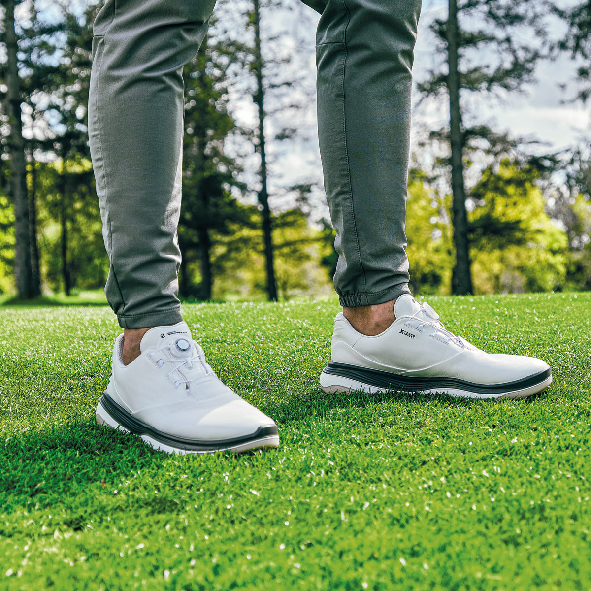 Ecco LT1 BOA - Hvid/grå