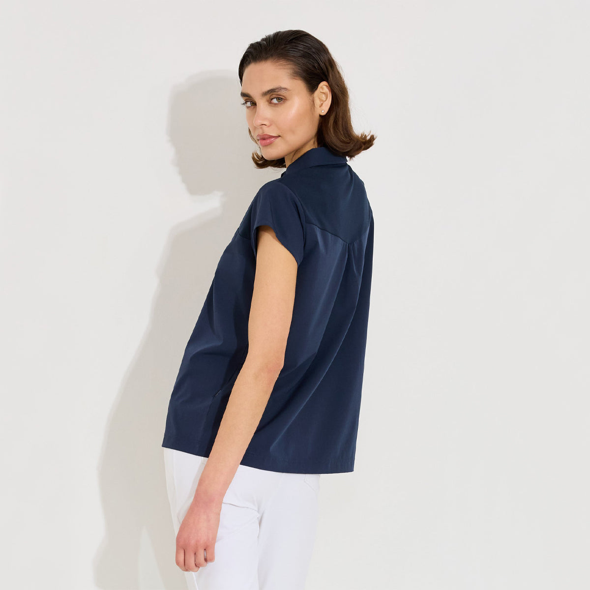 Abacus Manga Loosefit Cupsleeve polo - Dame