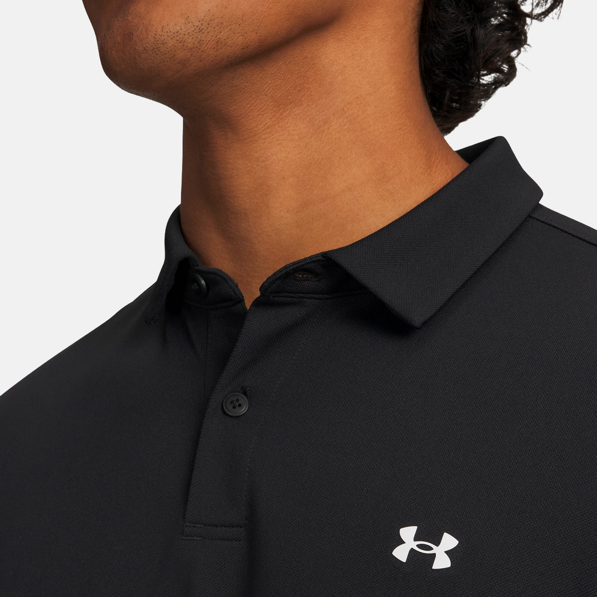 Under Armour T2G Pique polo - Sort - Golf Experten A/S