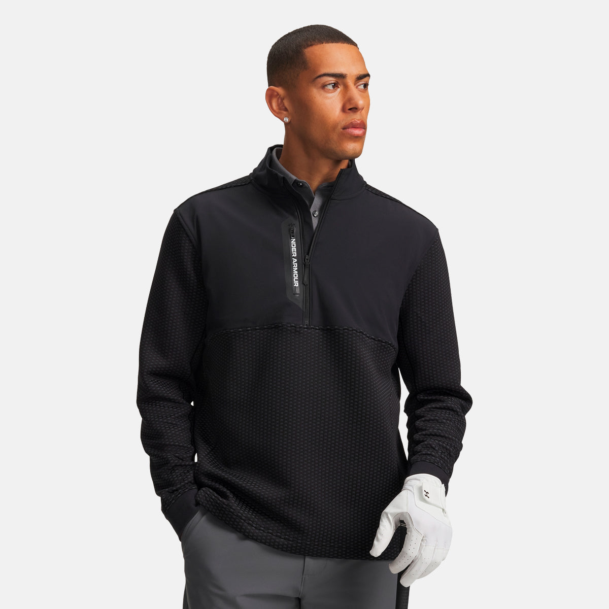 Under Armour Drive Pro Hybrid halfzip - Sort