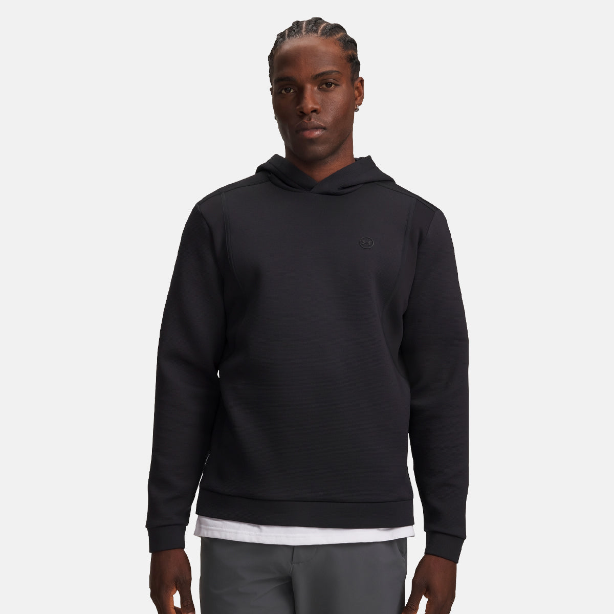 Under Armour Drive Midlayer Hoodie - Sort/grå