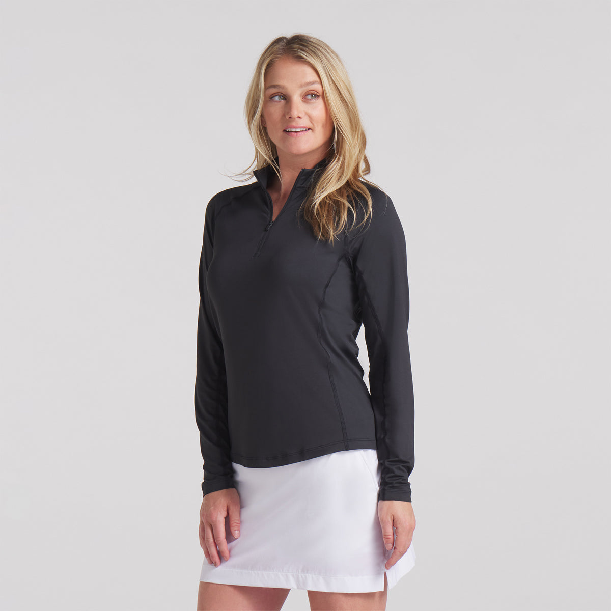 Puma You-V Solid ¼-zip - Dame