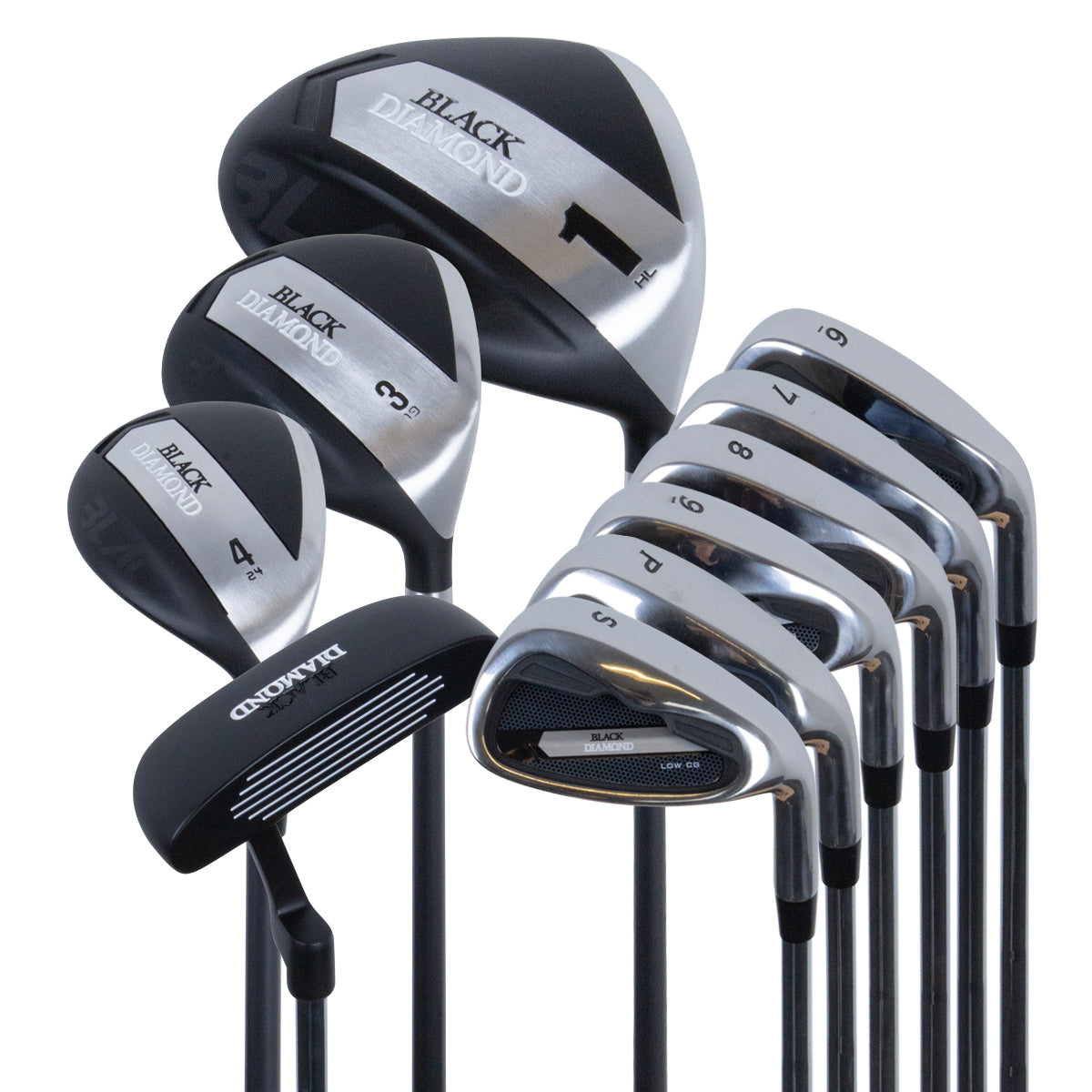 Black Diamond pakkesæt - Grafit