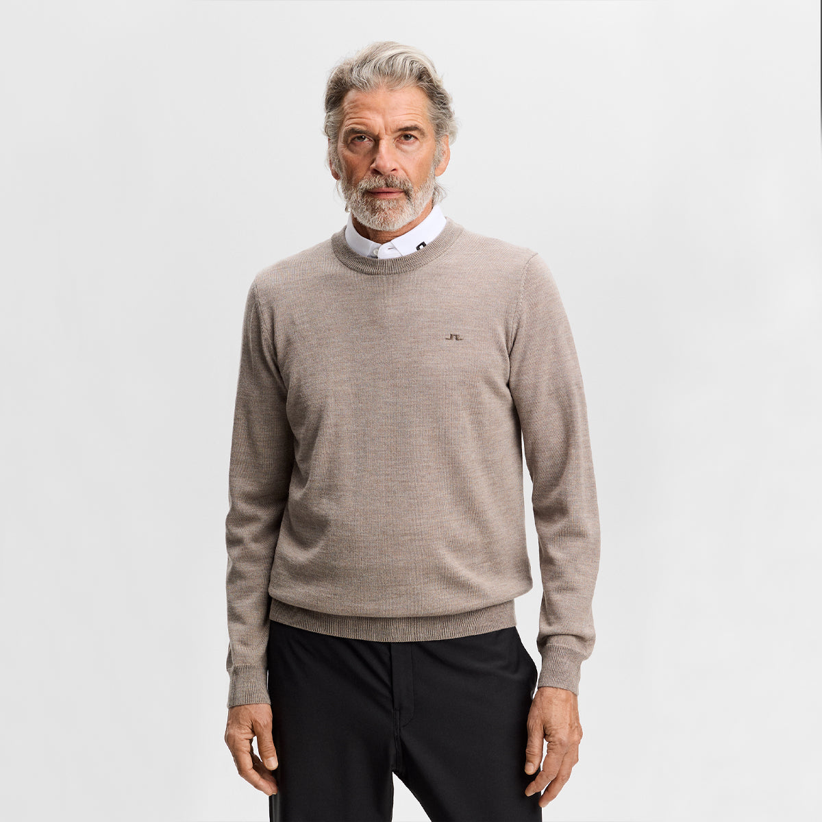 J.Lindeberg Keane Merino Crew Neck
