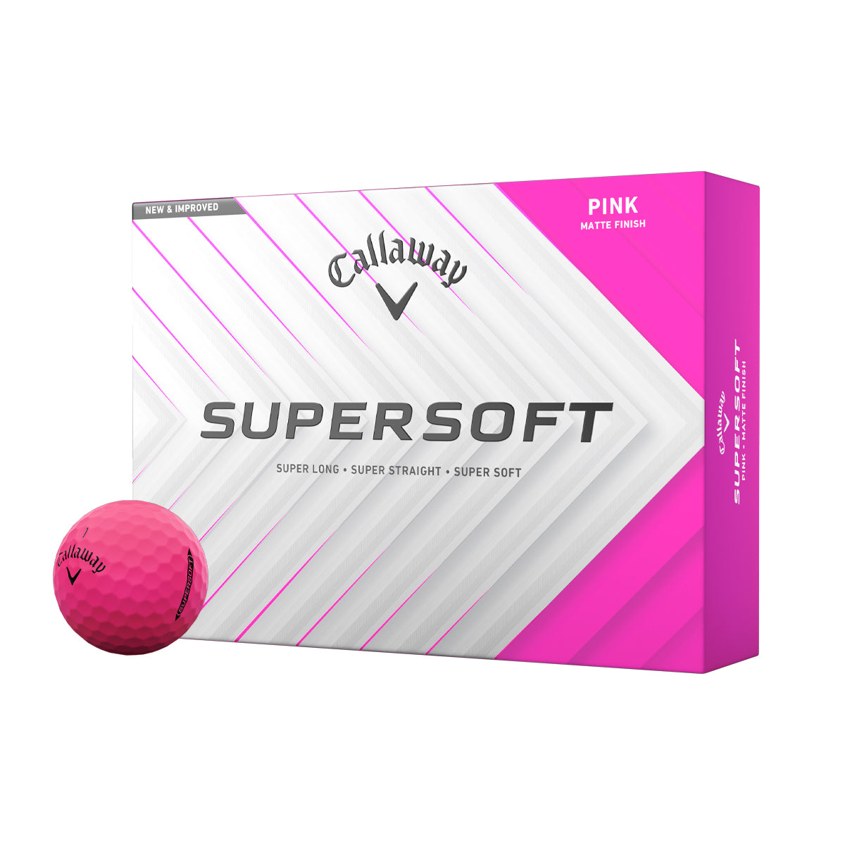 Callaway Supersoft - Matte Pink - Golf Experten A/S