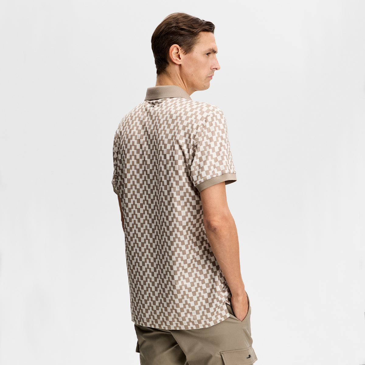 J.Lindeberg Tour Tech Print polo