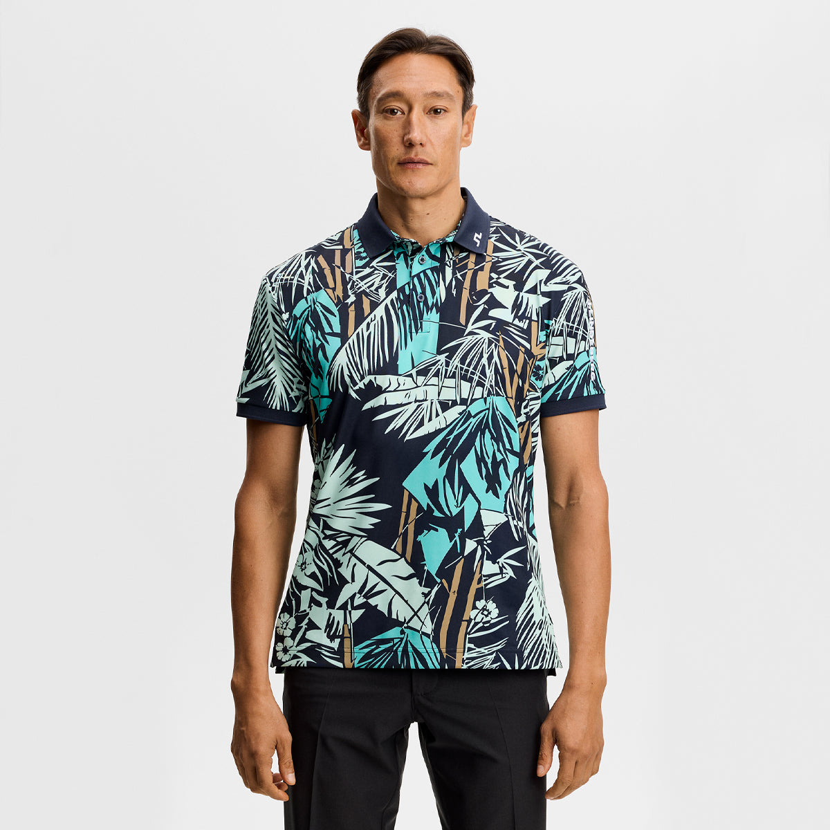 J.Lindeberg Tour Tech Print polo