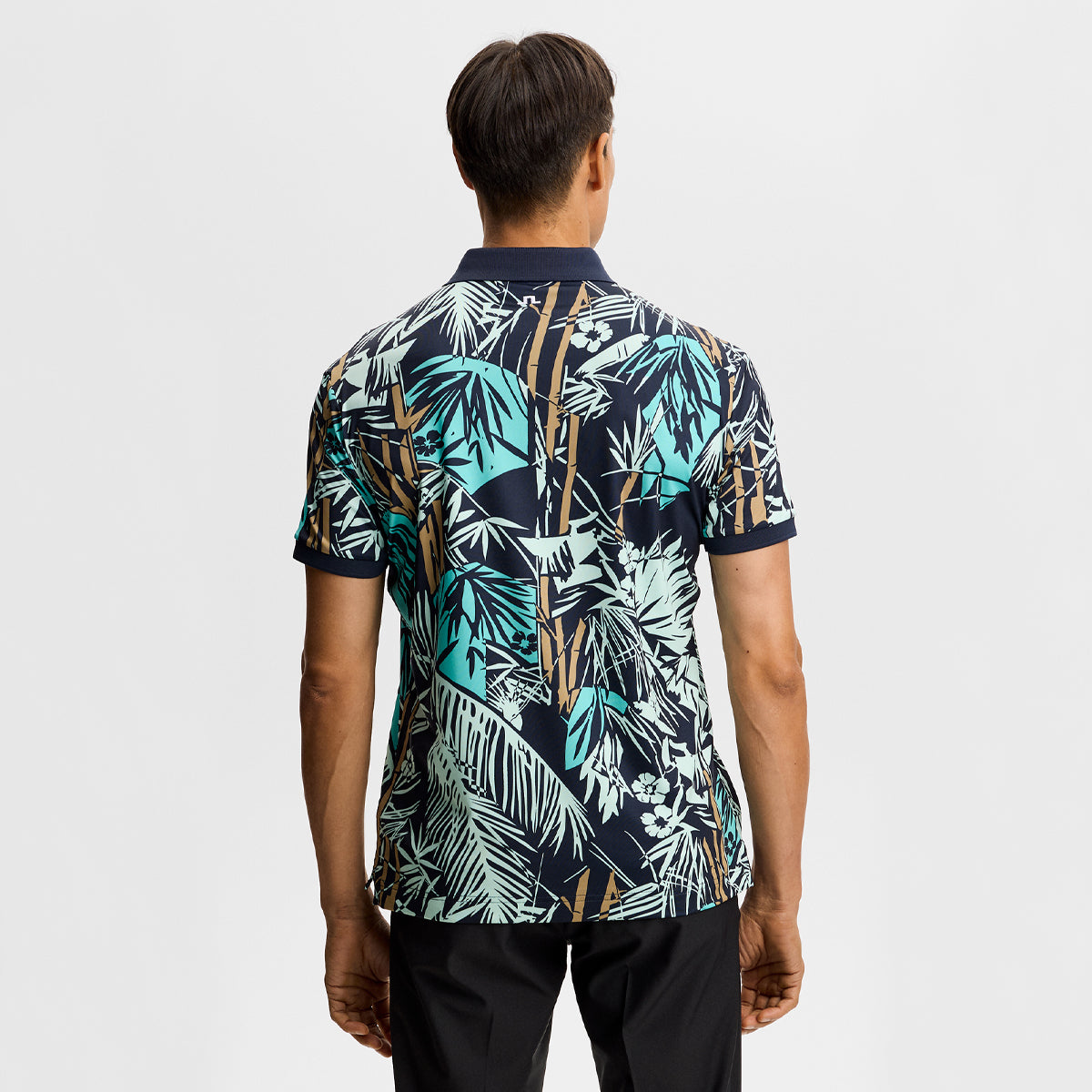 J.Lindeberg Tour Tech Print polo
