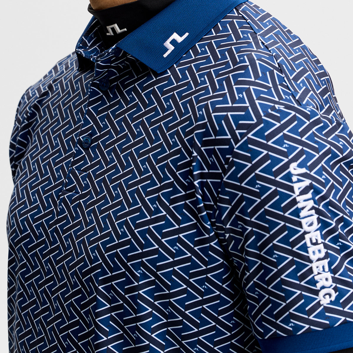 J.Lindeberg Tour Tech Print polo
