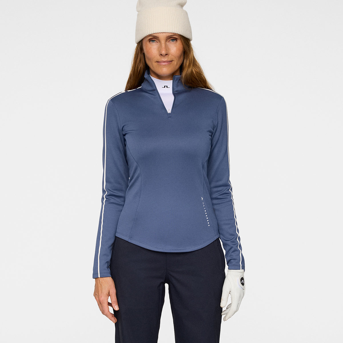 J.Lindeberg Nefe Quarter Zip midlayer - dame