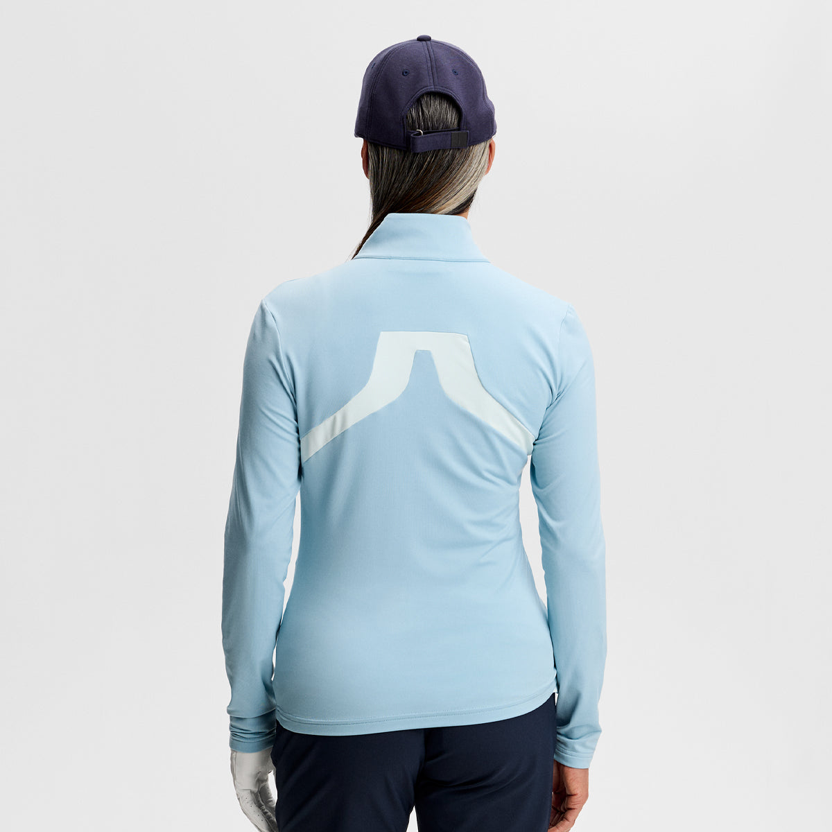 J.Lindeberg Janice midlayer - Blå - Dame