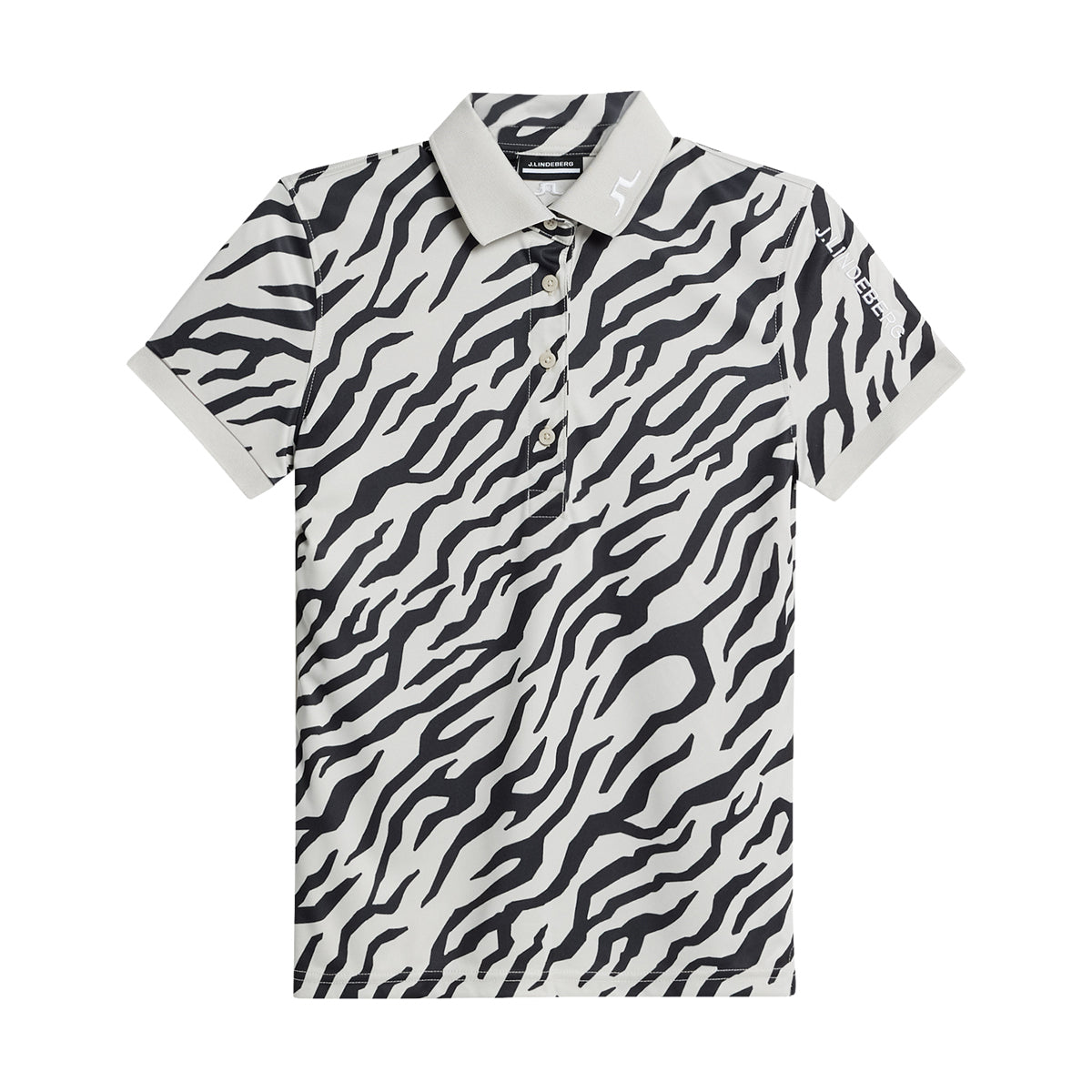 J. Lindeberg Tour Tech Print polo - Dame