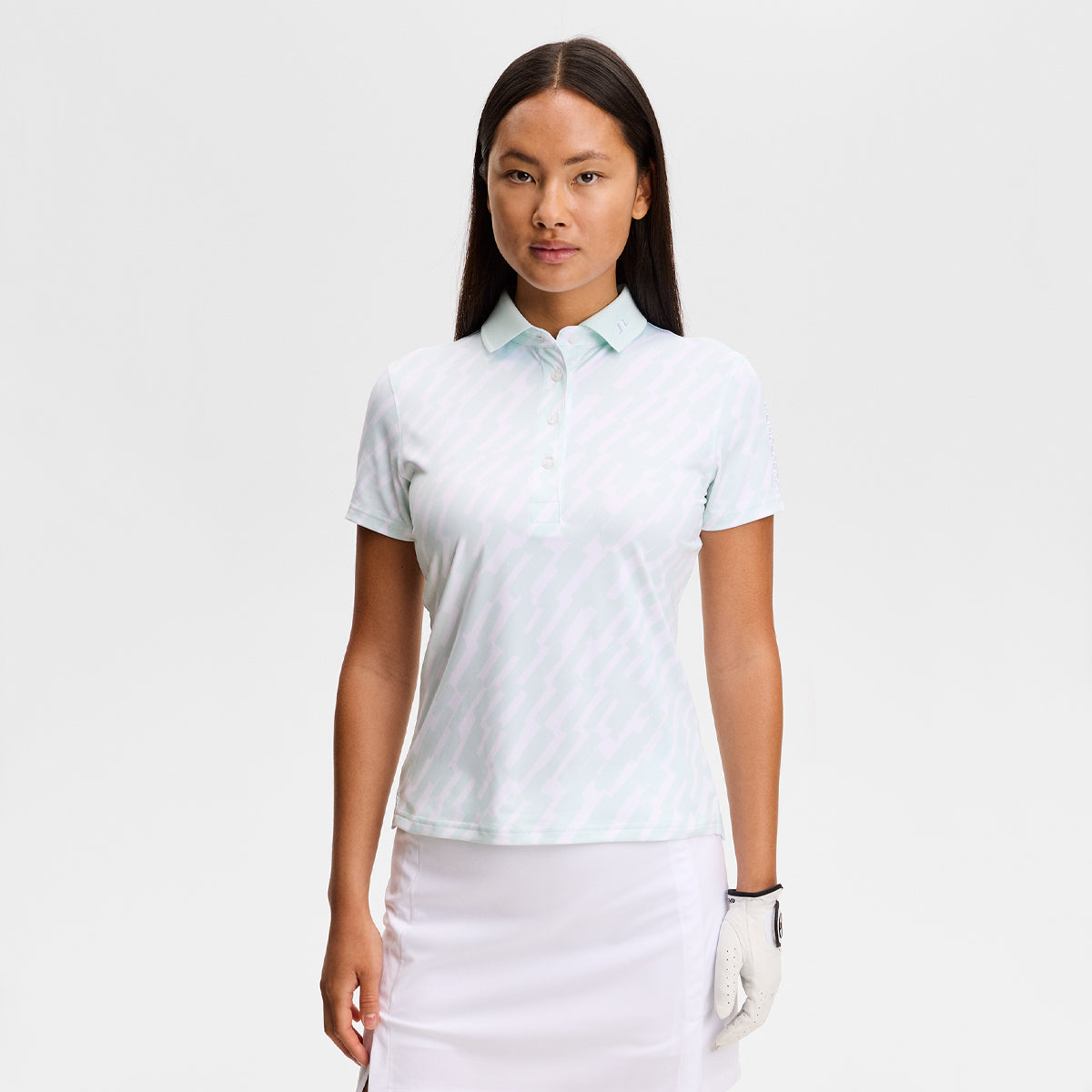 J.Lindeberg Tour Tech Print polo - Dame