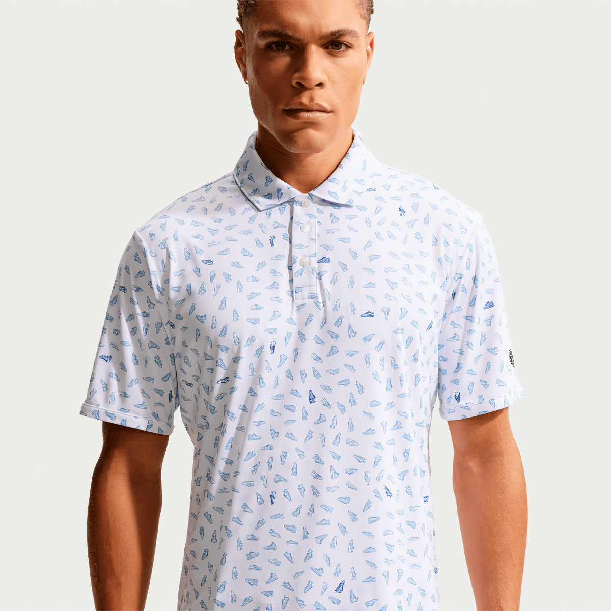 Nike Dri-FIT Par 5 Shoe print polo - Golf Experten A/S