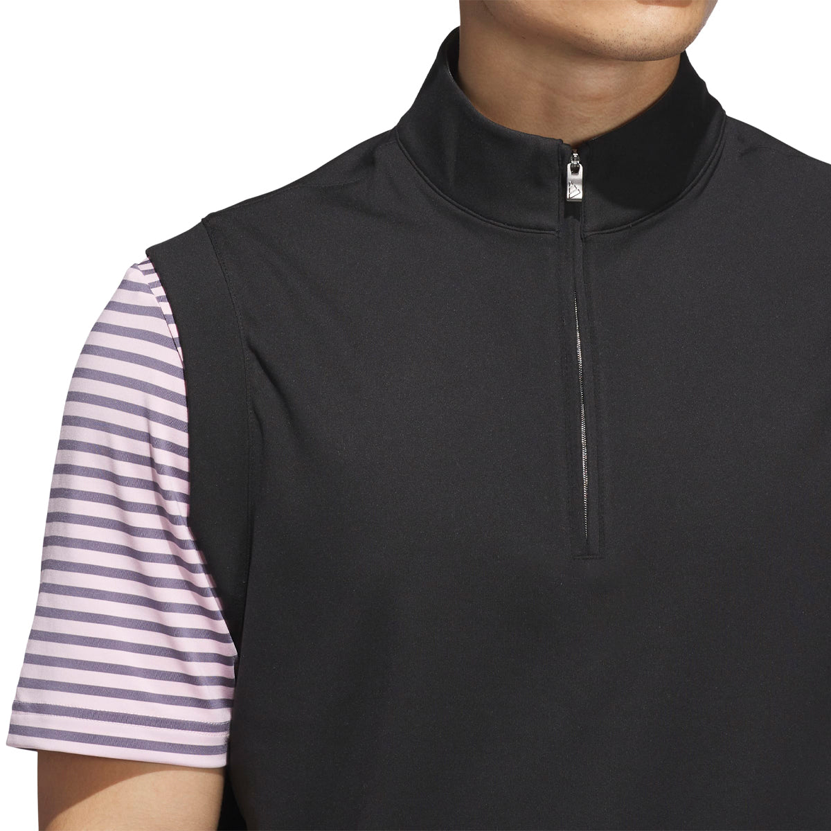 Adidas Classic vest 1/4 zip - Sort