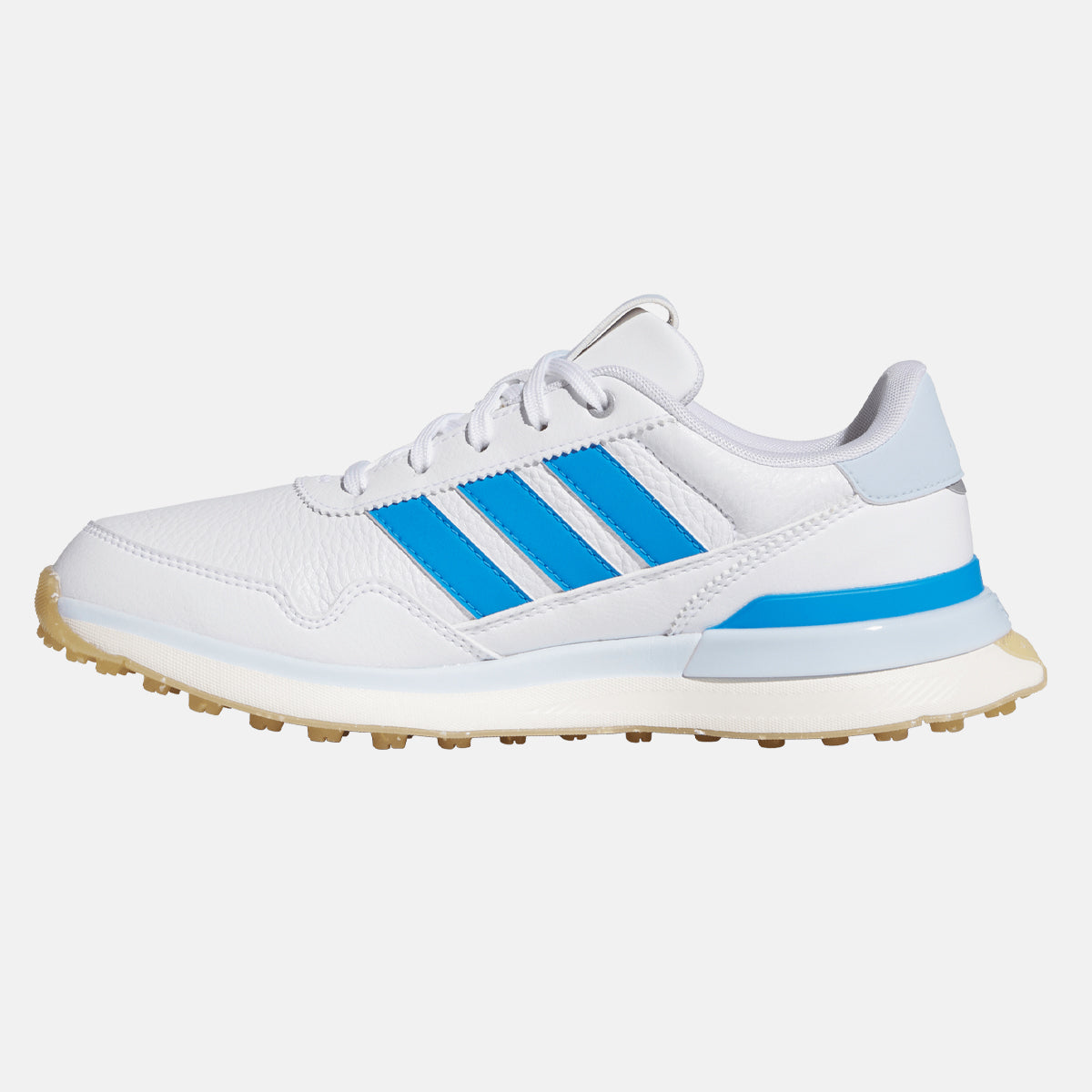Adidas S2G Leather SL - Hvid/blå - Dame - Golf Experten A/S