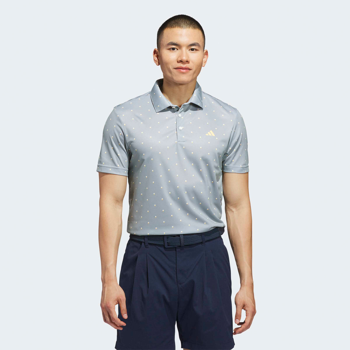 Adidas Performance Printed polo - Grøn - Golf Experten A/S