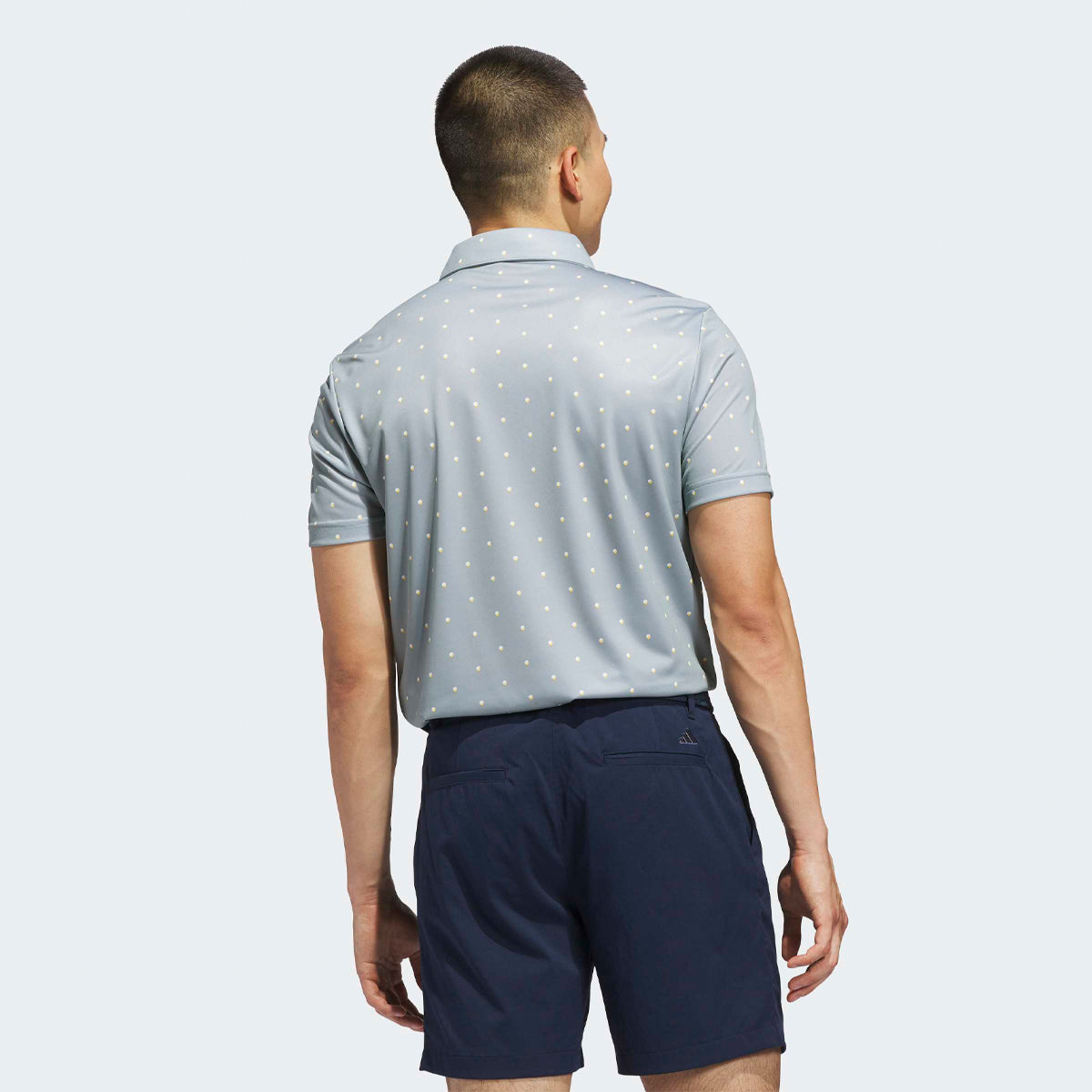 Adidas Performance Printed polo - Grøn - Golf Experten A/S