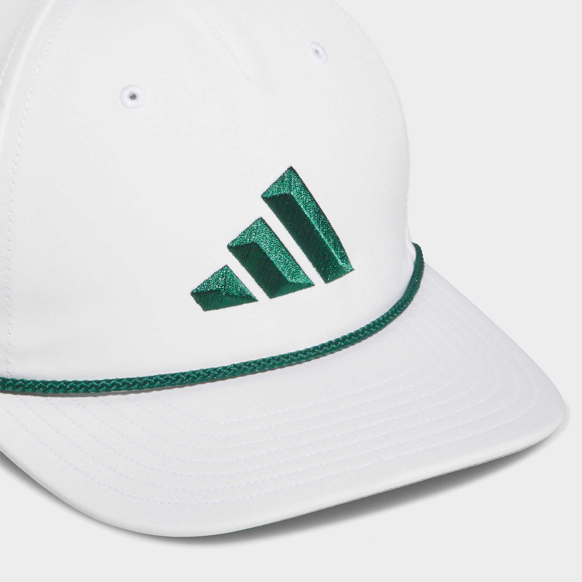 Adidas Tour 5 Panel cap - Hvid/grøn - Golf Experten A/S