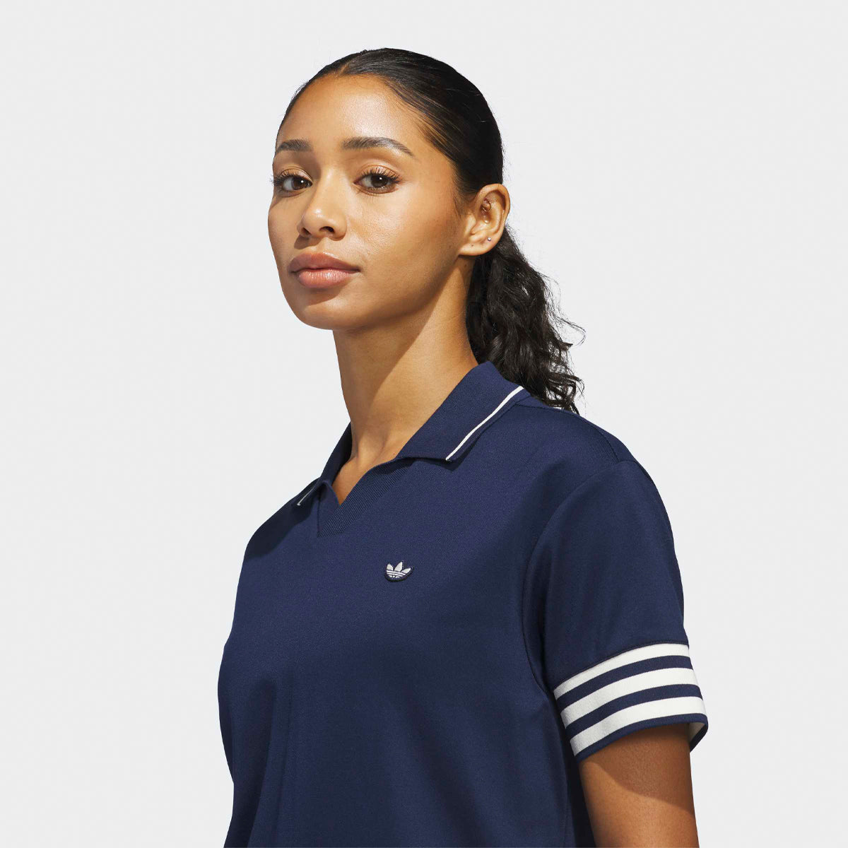 Adidas Golf Originals 3-stripe polo - Navy - Dame - Golf Experten A/S