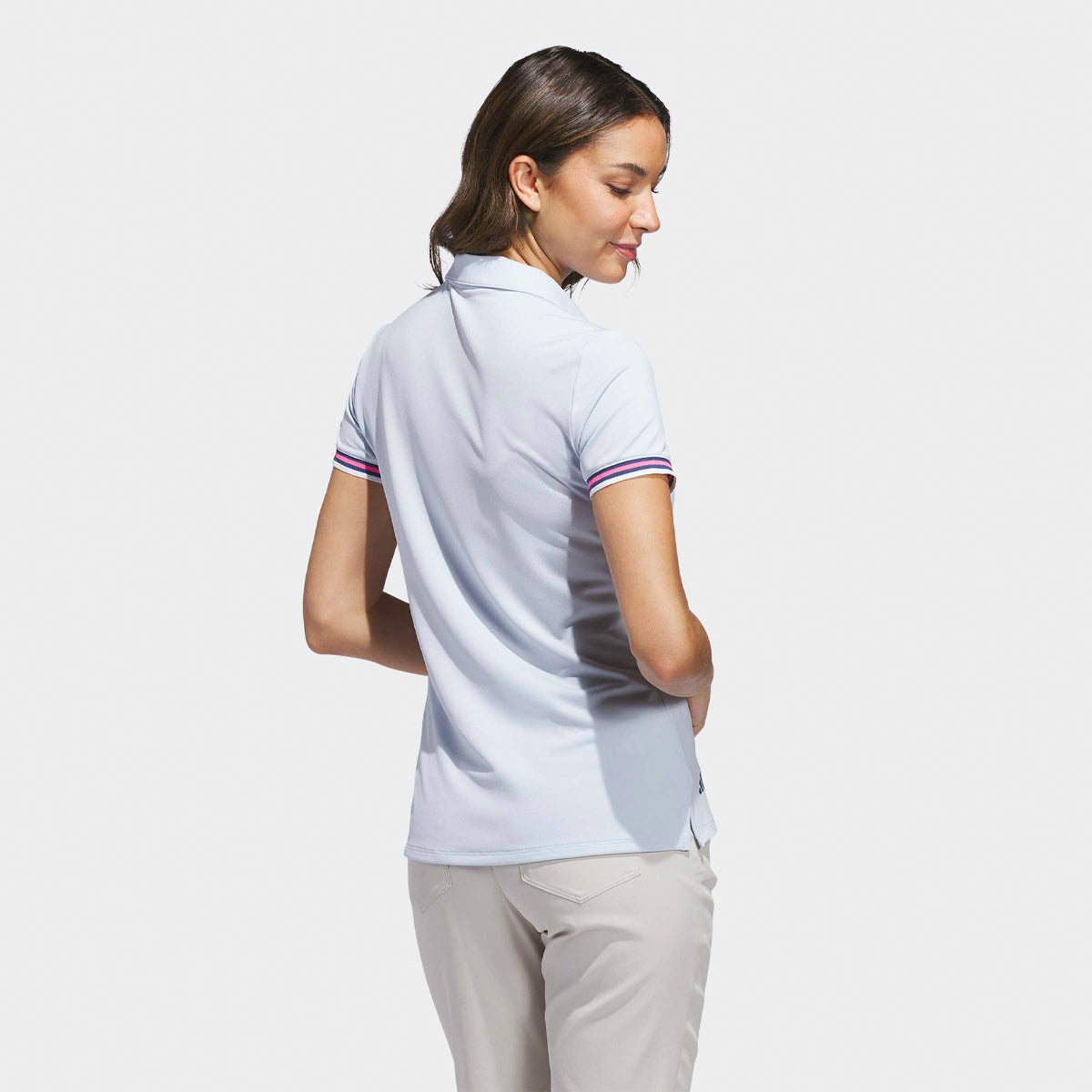 Adidas Ultimate 365 SS polo - Lyseblå - Dame - Golf Experten A/S