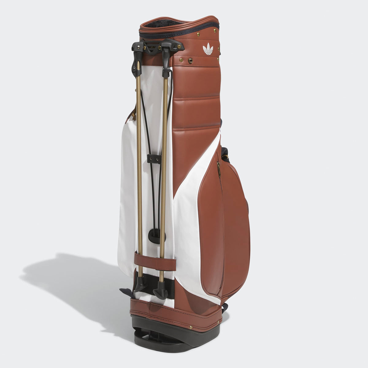 Adidas Golf Originals bærebag - Brun/hvid - Golf Experten A/S