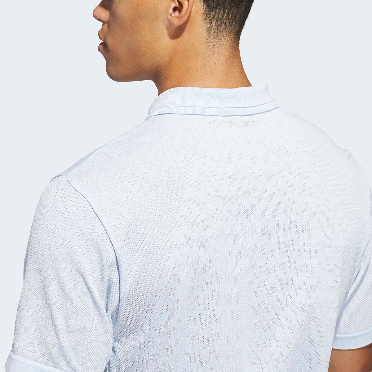 Adidas Ultimate 365 Tour Seamless polo - Lyseblå - Golf Experten A/S