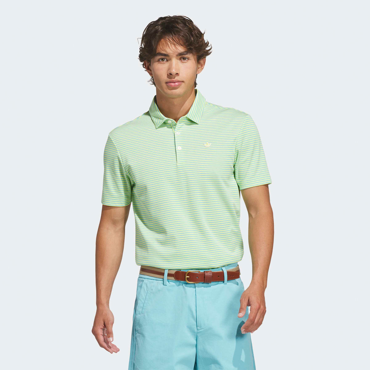 Adidas Golf Originals Stripe Pique polo