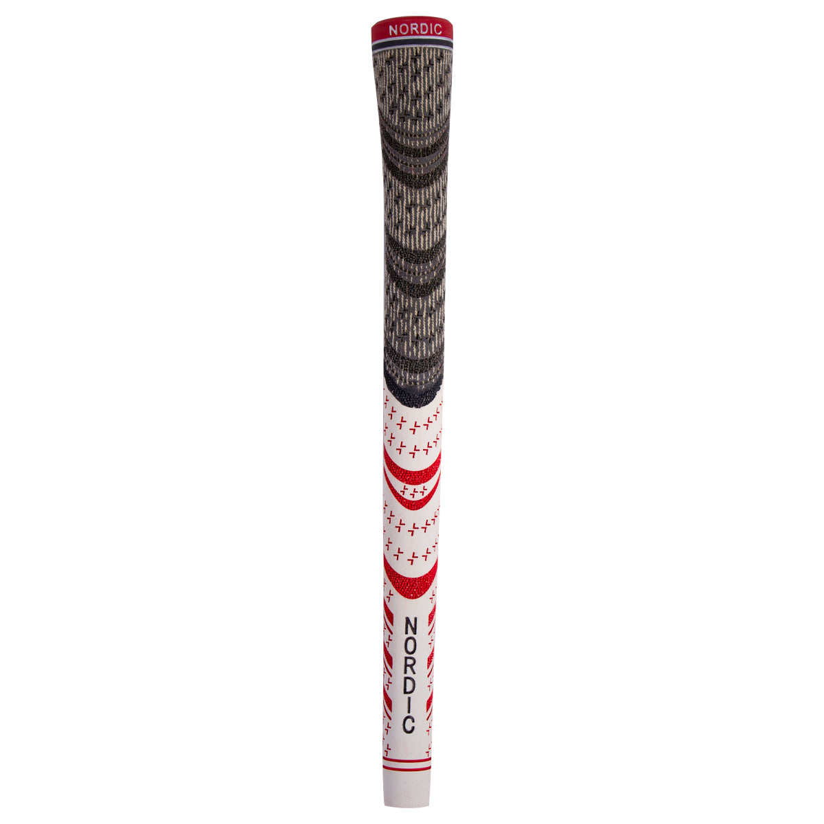 Nordic Golf Design - Tour grip - Hvid/Rød - Standard