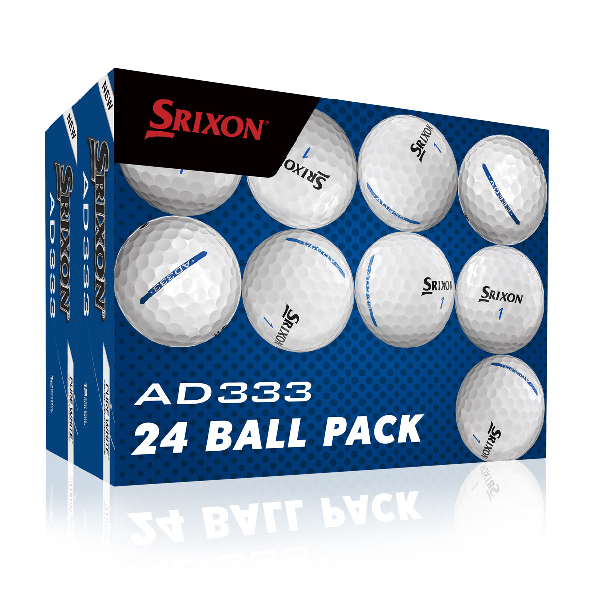 Srixon AD333 24 stk. - Hvid