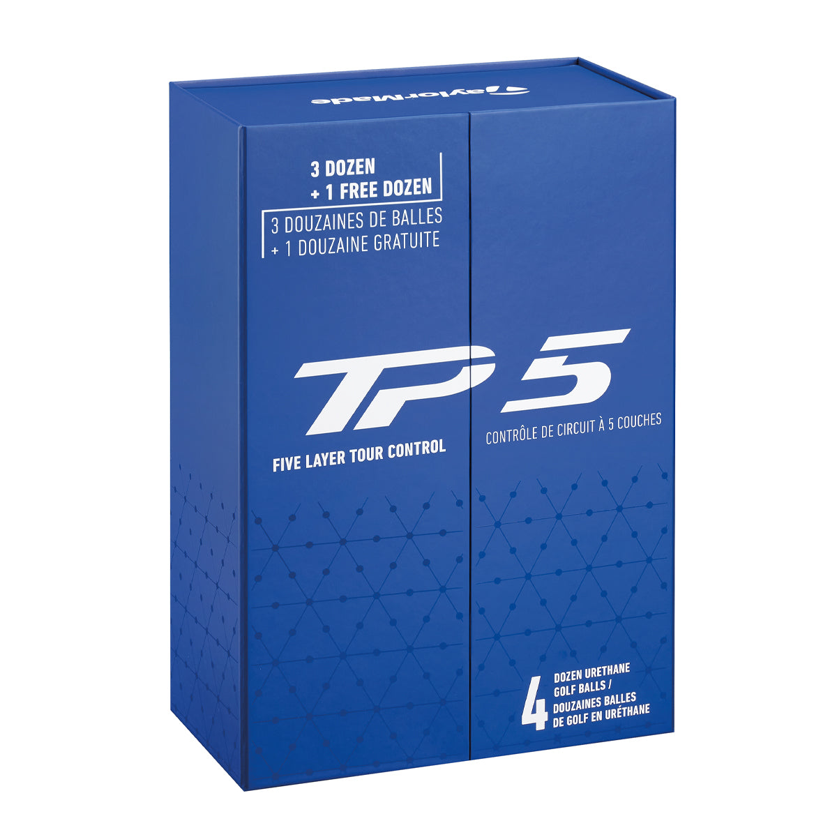 TaylorMade TP5 - Hvid - 4-pakke