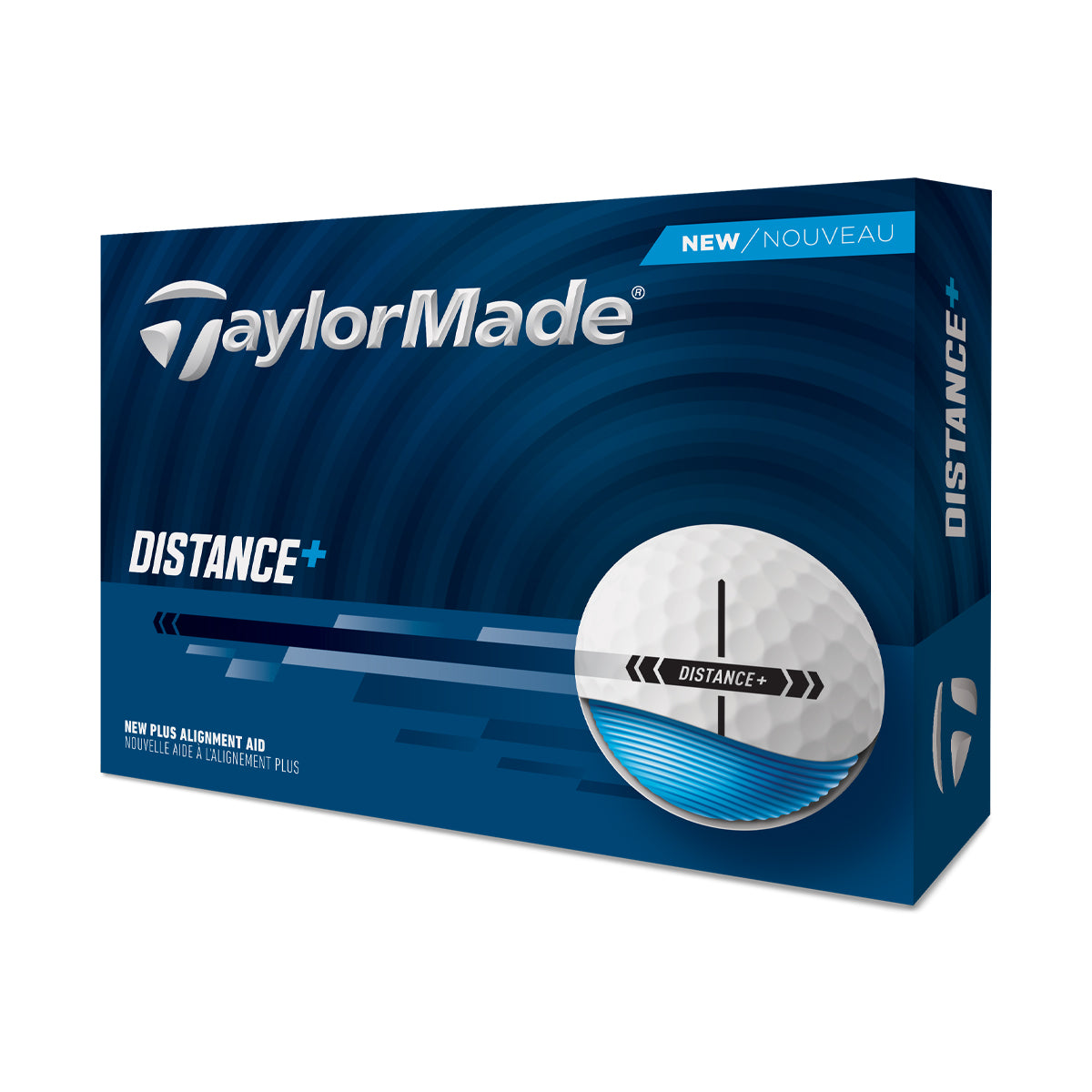 TaylorMade Distance+ - Hvid