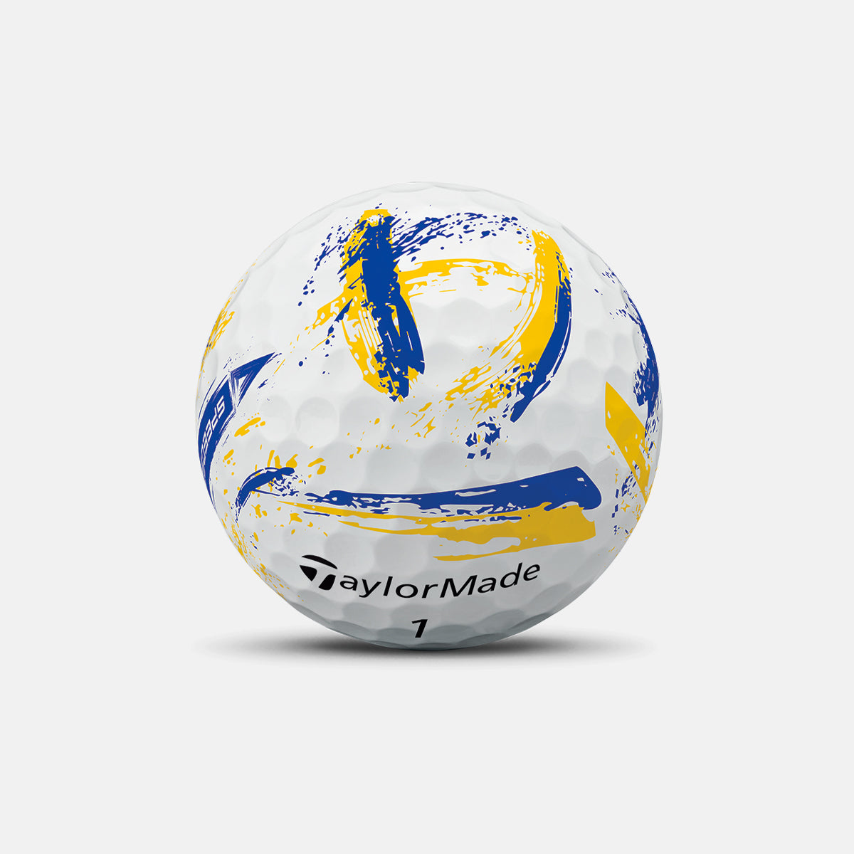 TaylorMade SpeedSoft Ink - Gul/blå - Golf Experten A/S