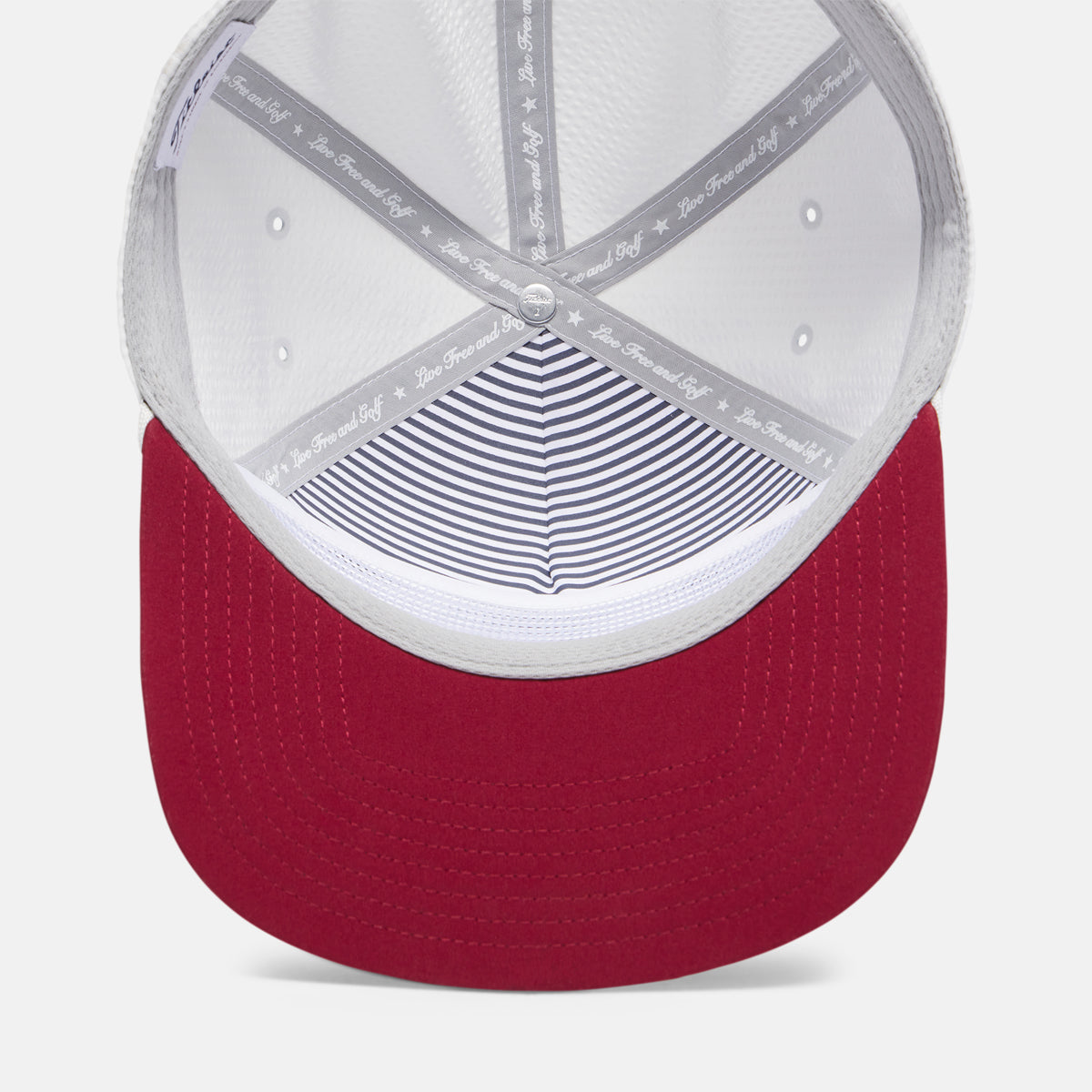 Titleist Nautical Links Santa Cruz Seersucker cap