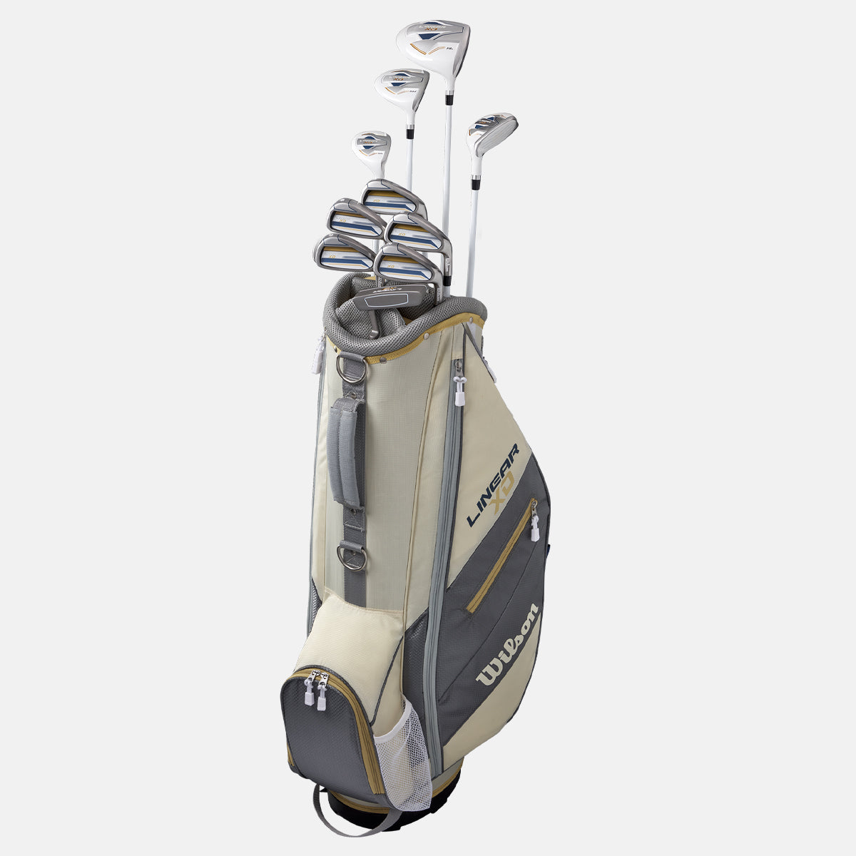 Wilson Linear XD pakkesæt - Grafit - Dame Venstrehånd