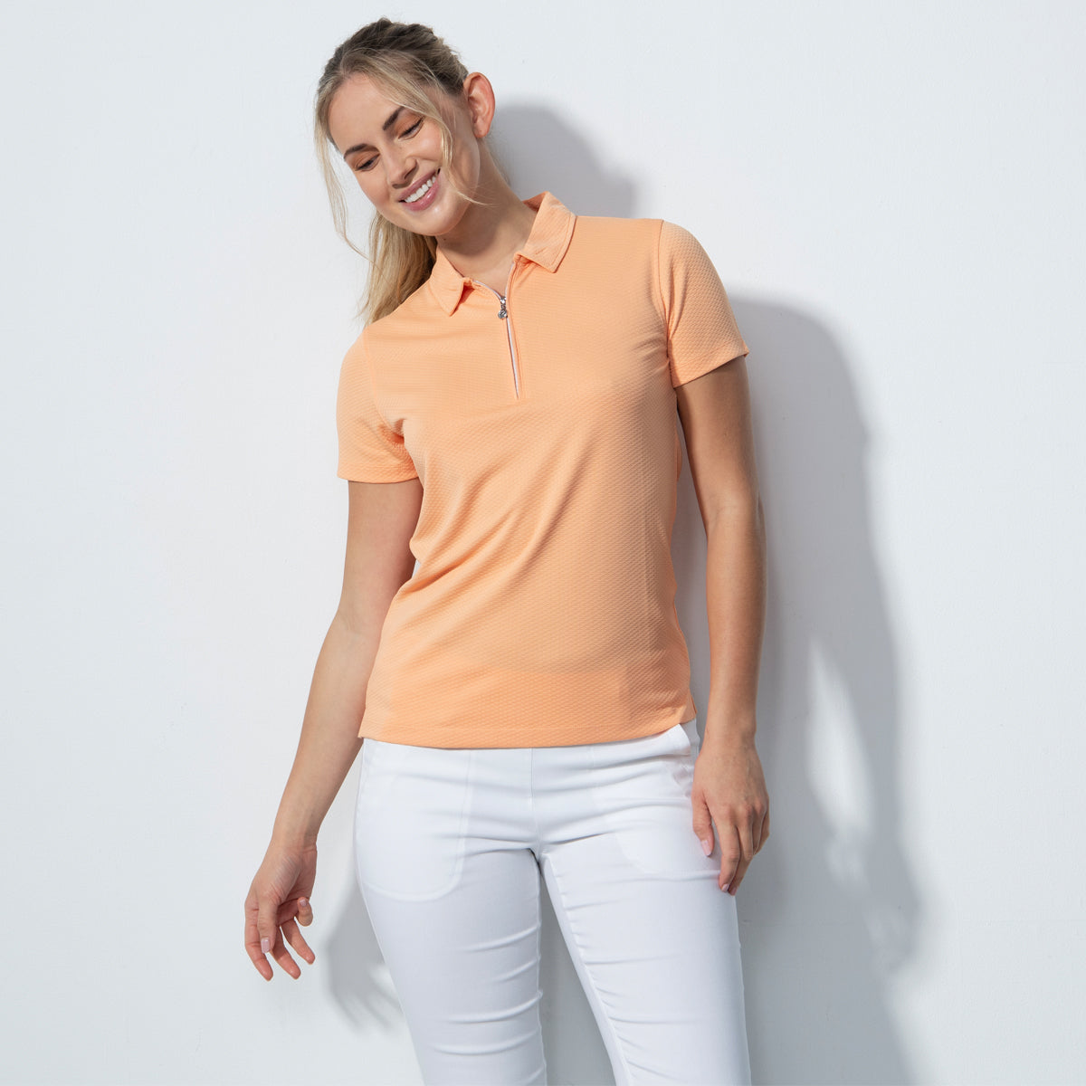 Daily Sports Peoria SS polo - Orange - Dame