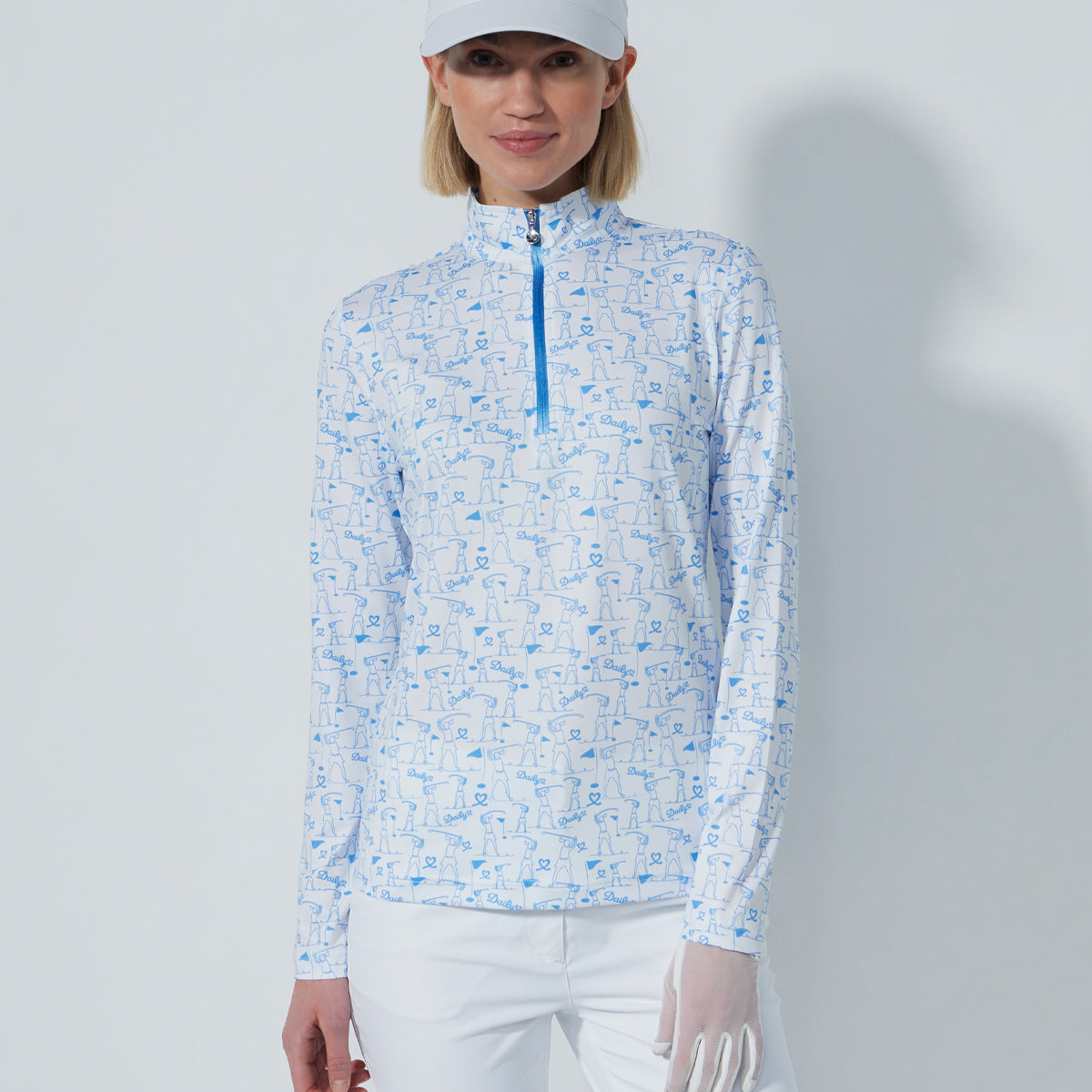 Daily Sports Tempo LS Half Neck - Dame