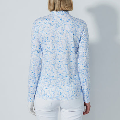 Daily Sports Tempo LS Half Neck - Dame