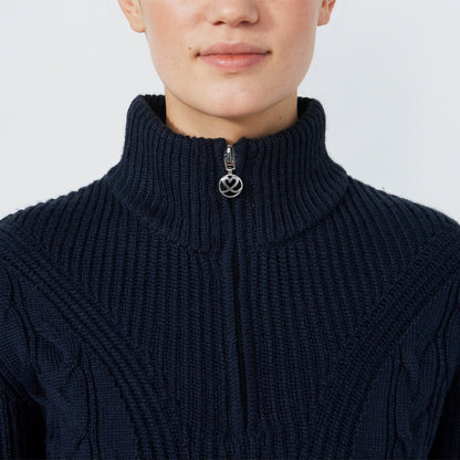 Daily Sports Cable Long Sleeve Pullover lined - dame