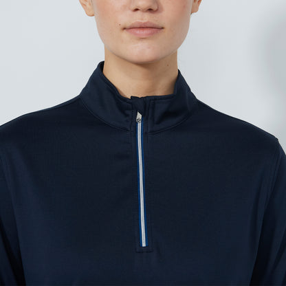 Daily Sports Peach Long Sleeve half Neck ½-zip - dame