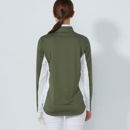 Daily Sports Panel Long Sleeve Neck ¼-zip